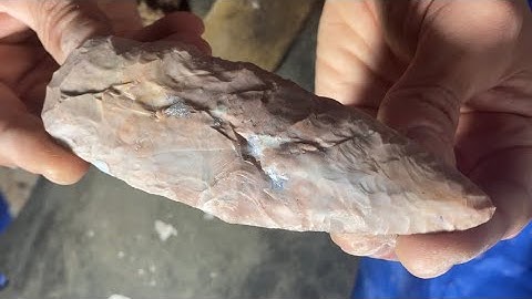 Indirect Percussion Part 1 of 4 - Flint Ridge Big Biface 1