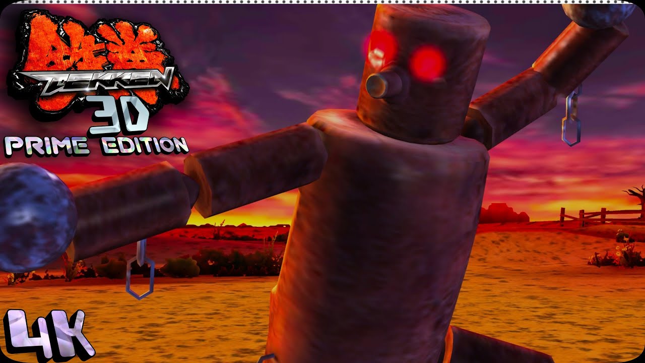 Tekken 3D Prime Edition | Mokujin | Special Survivor | Citra(3DS)| 4K 60 FPS Gameplay.