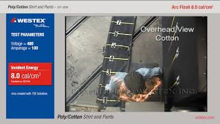 Arc Flash vs Poly/Cotton Clothing Overview by Westex