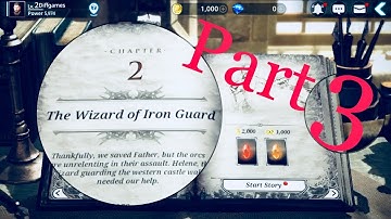 DARKNESS RISES PvE / Story / Chapter 2 - The Wizard of Iron Guard / Walkthrough / Gameplay #3