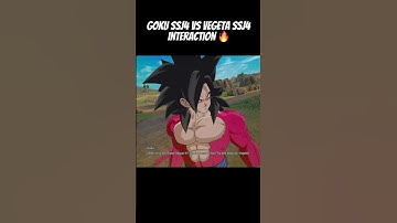 Goku SSJ4 vs Vegeta SSJ4 #dragonballsparkingzero