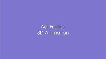 3D Animation Demo Reel - Adi Freilich (Did2009) - 2025
