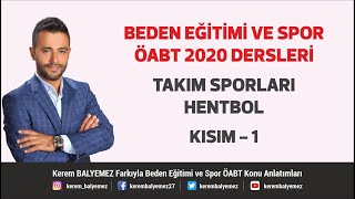 Takım Sporları Hentbol Kısım -1 / Beden Eğitimi ÖABT 2021