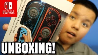 Nintendo Switch Action Grips Unboxing - Bennysgb