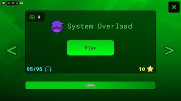 System Overload // Roblox Geometry Dash Beat Bounce
