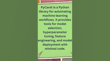 PyCaret: Automated ML Workflows