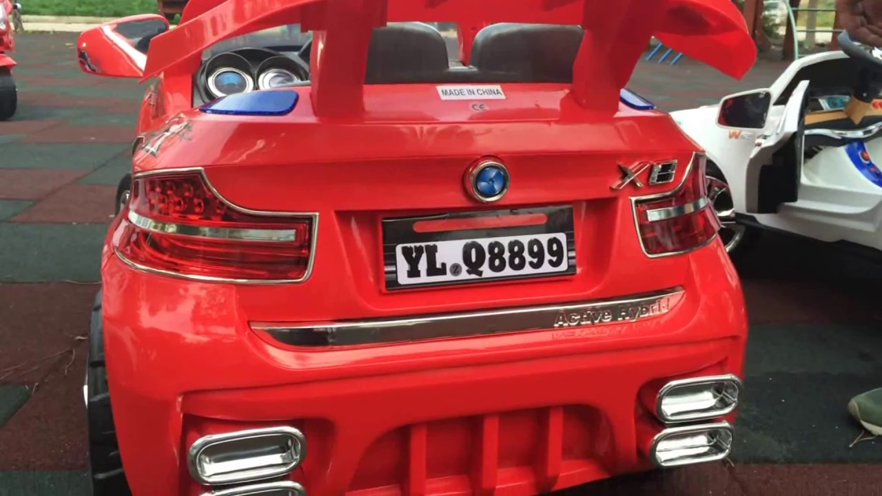 RIDE ON BATTERY CARS & BIKES BMW JEEP X6 Style 12V - RIDE ON BATTERY CARS