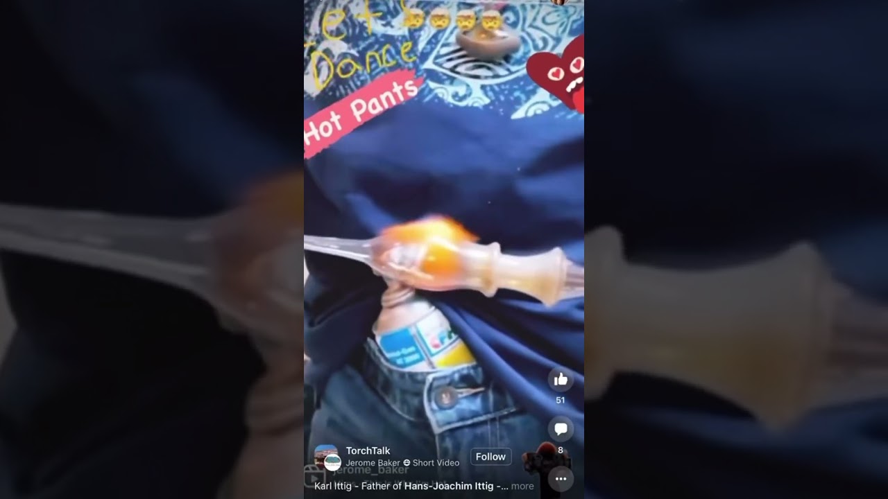 Just another day blowing glass 😂 