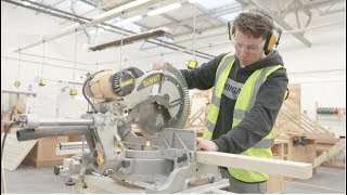 James and Jacob – the carpentry and construction programme