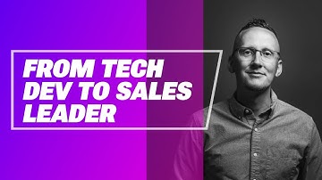 #Firstinsales Breaking into tech sales with a developer background | Devon Groff shares his story.