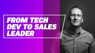 #Firstinsales Breaking into tech sales with a developer background | Devon Groff shares his story.