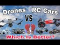 Drones VS RC Cars (Dji NEO, Dji Air 3s, Arrma infraction, Arrma typhon 3s, traxxas