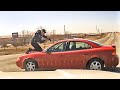 Traffic Stop Ends With Driver Speeding Off With Cop On Top Of Car Hood