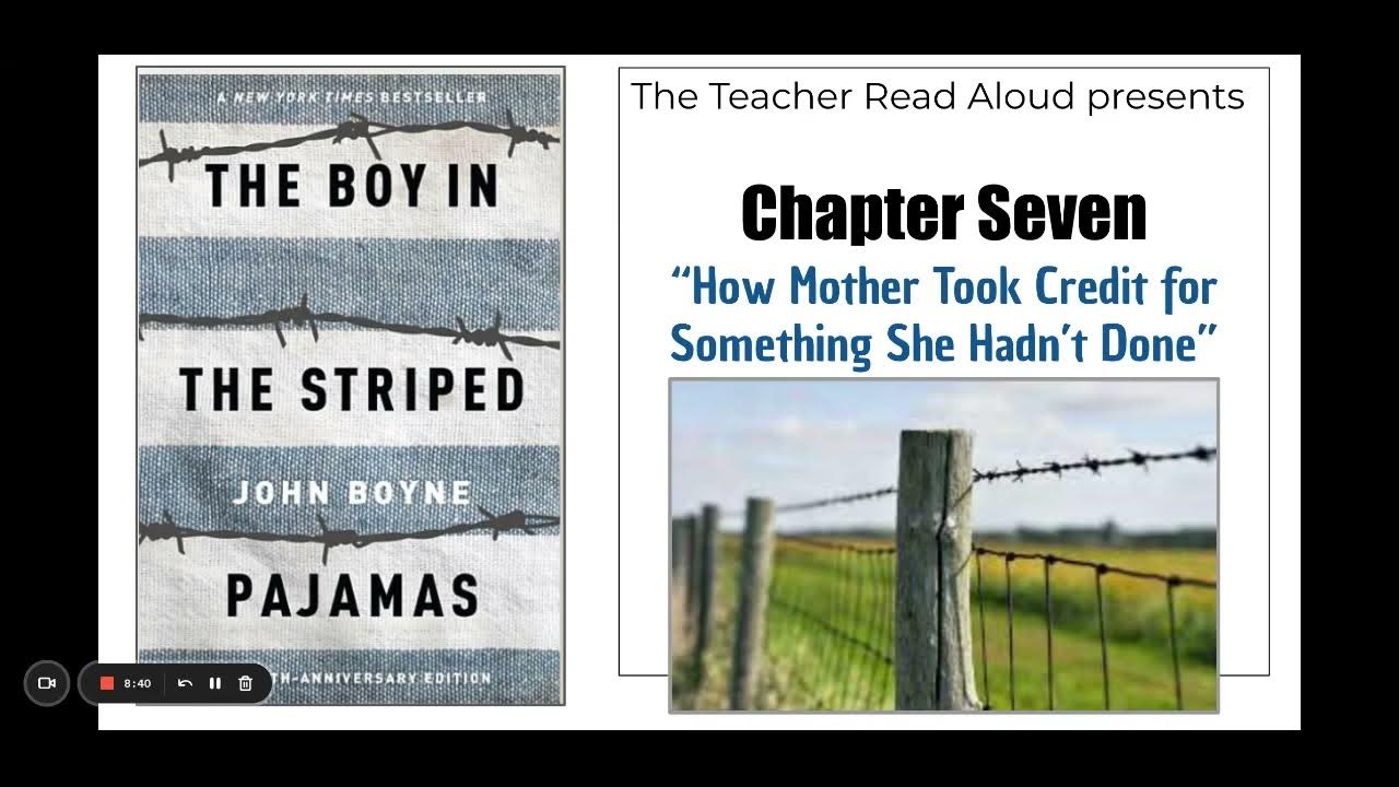The Boy in the Striped Pajamas Chapter 7 How Mother Took Credit for