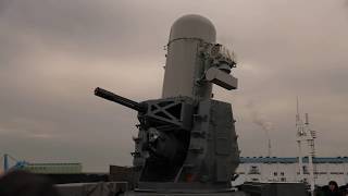 DDH-182いせ　CIWS模擬射撃
