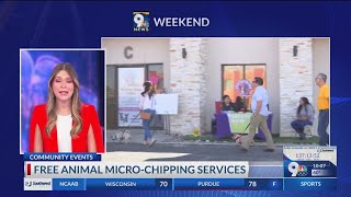 City Animal Services hosting free microchipping events
