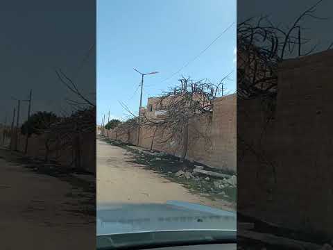 وصف طريق قريه علم الروم فى مطروح