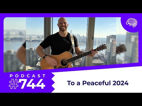 744: To a Peaceful 2024 — with Jon Krohn (@JonKrohnLearns) Episode cover