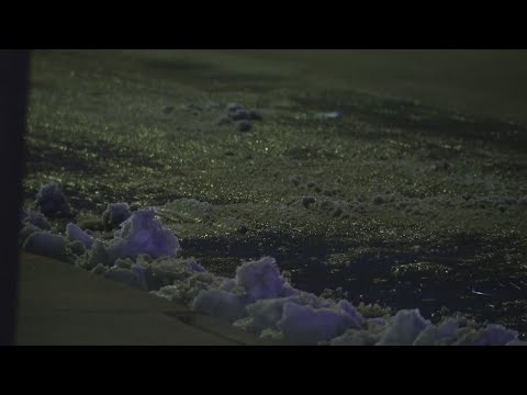 , Road slush will refreeze and cause dangerous travel conditions in the Houston area into Wednesday