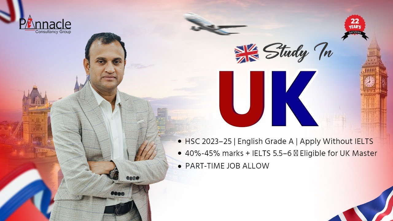 Study in the UK Without IELTS | HSC 2024–2025 Students Apply Now ...
