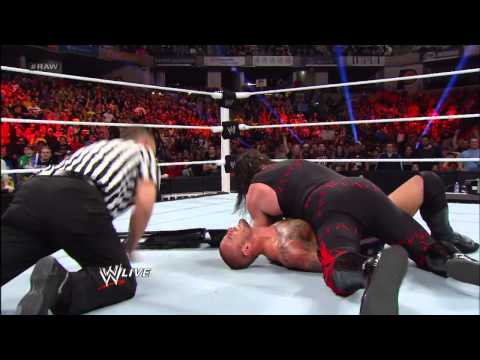 Kane vs. CM Punk: Raw, March 11, 2013