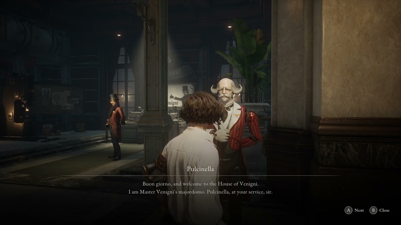 LIES OF P - WHERE TO TAKE INCREDIBLE VENIGNI COLLECTION [LOCATION OF PULCINELLA]