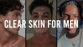 how to get flawless skin as a man