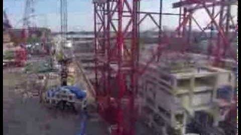 Preparing to launch the SR 99 tunneling machine beneath Seattle