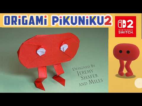 Origami Piku from Pikuniku (Nintendo Switch)