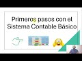 Primeros pasos del Sistema Contable en excel Basico