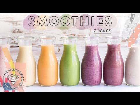 7-life-changing-healthy-smoothies-🍓|-honeysuckle