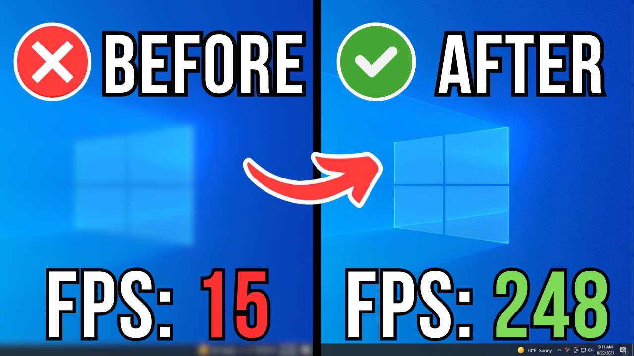 How To Optimize Windows 10/11 For Gaming & Boost FPS - Full Tutorial ...
