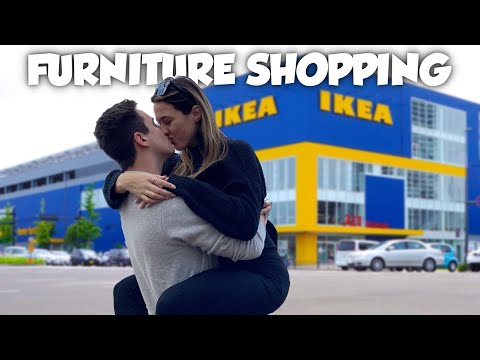 FURNITURE SHOPPING FOR OUR FIRST APARTMENT!