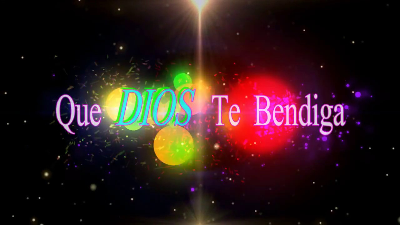 QUE DIOS TE BENDIGA PISTA KARAOKE . CARLOS RIOS YouTube