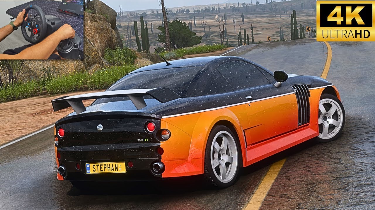 MG XPOWER SV-R 2005 | Forza Horizon 5 | Steering Wheel Gameplay