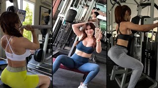 Seksinya Selebgram Japretty saat Gym Sampai Celana Basah !! Bikin Salah Fokus