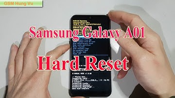 Hard Reset Samsung A01 SM-A015 Android 10 Forgot Pattern lock - Gsm hung vu.