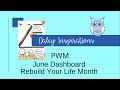 Plan with Me: June Dashboard: Rebuild Your Life Month 2022