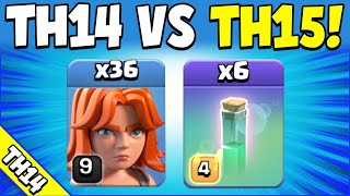 Easiest TH14 vs TH15 Attack Strategy for 3 STARS! Best TH14 Attack Strategy (Clash of Clans)