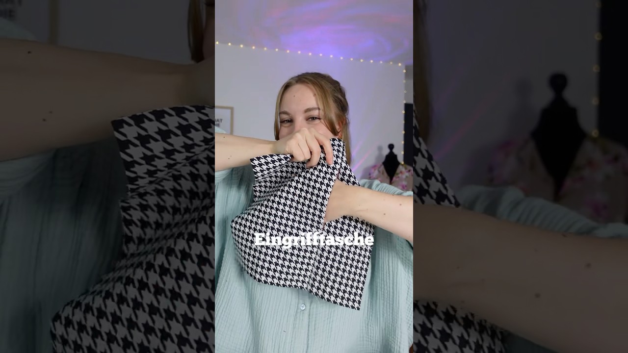 It has POCKETS! Lerne in 60 Sekunden, wie du unsichtbare Eingrifftaschen für Kleider & Röcke nähst!