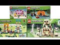 ALL LEGO Minecraft 2023 Summer Sets COMPILATION/COLLECTION Speed Build Review