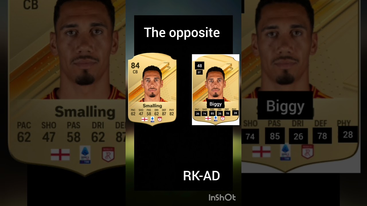 The opposite of Smalling