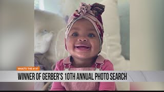 Winner of Gerber's 10th annual photo search
