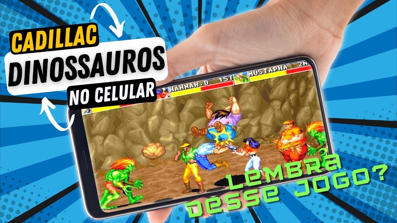 Baixar Jogo Cadillacs and Dinosaurs Para Android 
