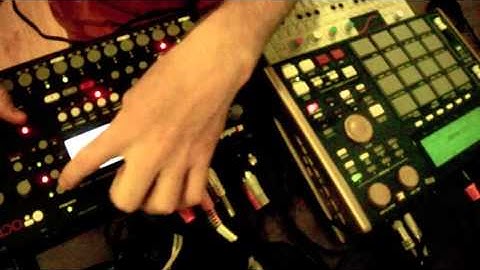 Live improvisation with MPC 1000, OP-1, and octatrack.