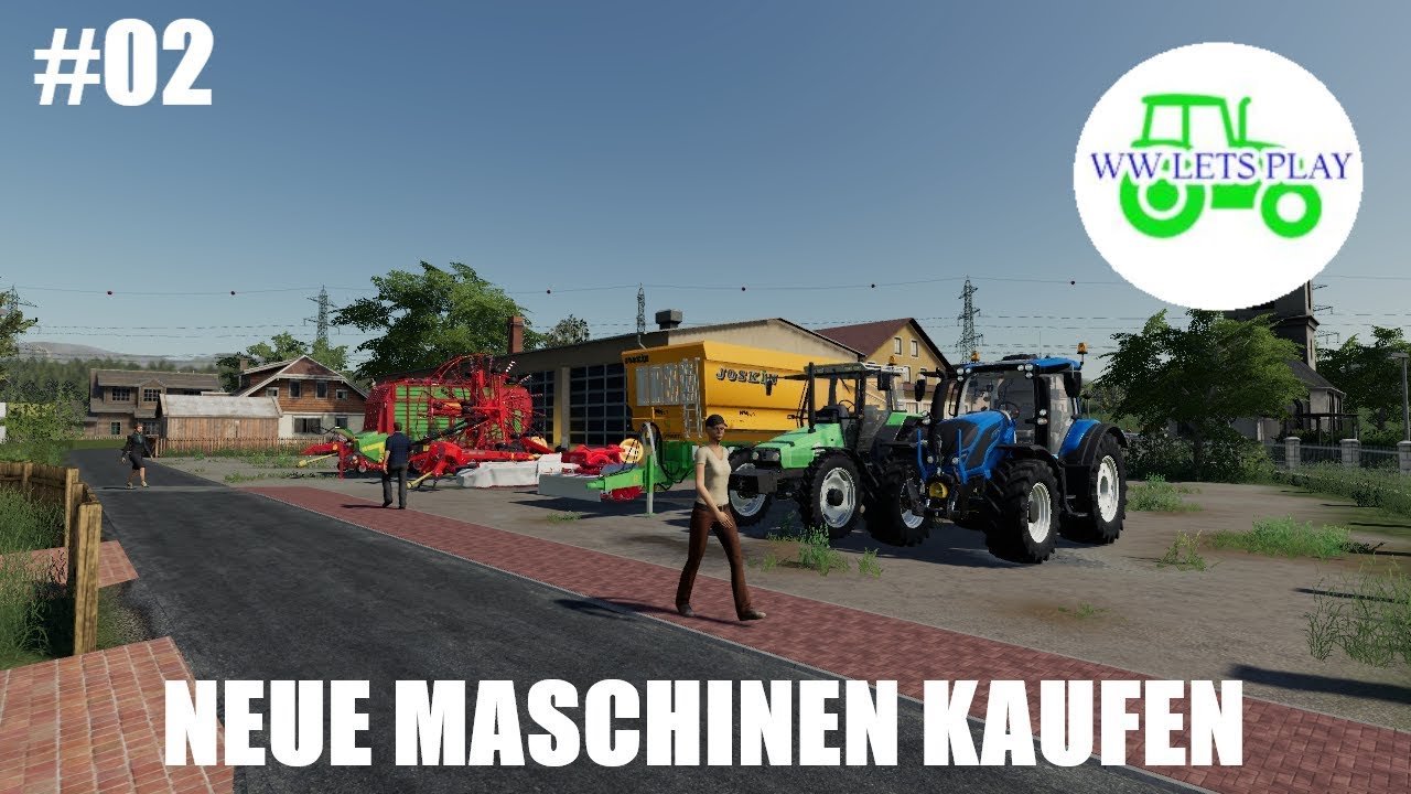 02 Neue Maschinen Ls19 Ebelsbach Youtube