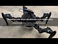 Reconfigurable Robot Identification from Motion Data