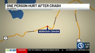 Serious injuries reported in crash on Route 44 in Salisbury