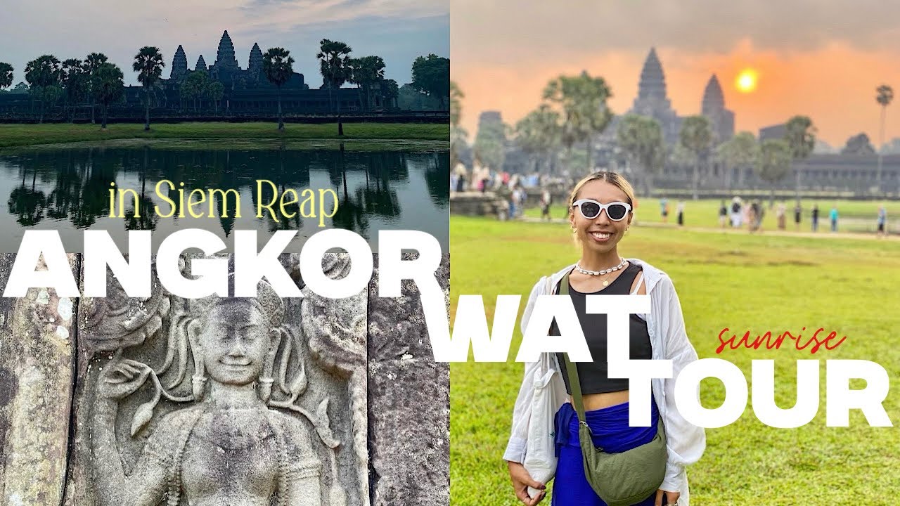【アジア周遊1人旅】#25 シェムリアップvlog🇰🇭| アンコールワットツアー | カンボジアを大絶賛するお喋り過ぎな私😩🎶