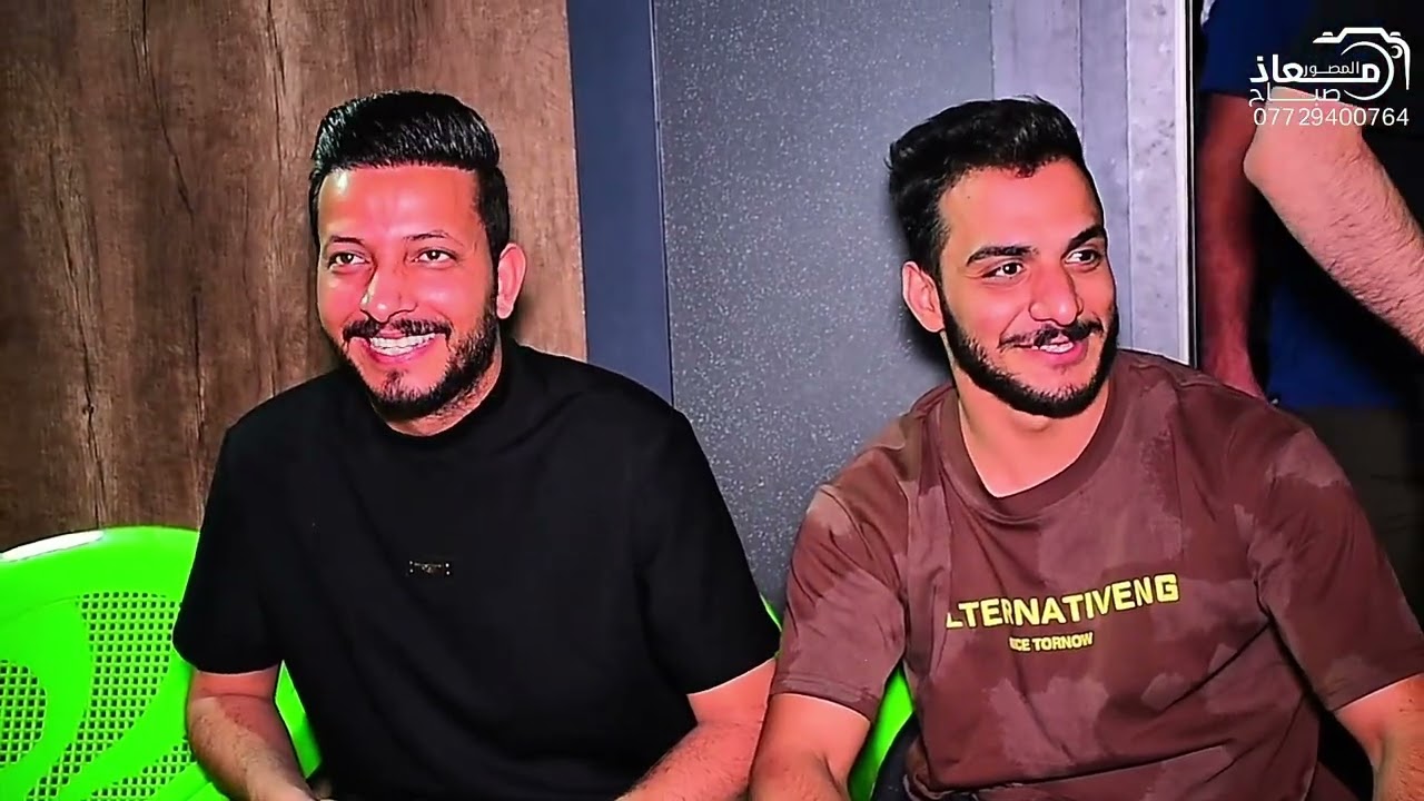 بحضور قيادات ومدراء ووجهاء عشائر عرس (منير سلام نشمي) في صباح للتصوير والمونتاج